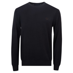 Pique Stitch Crew Neck Jumper