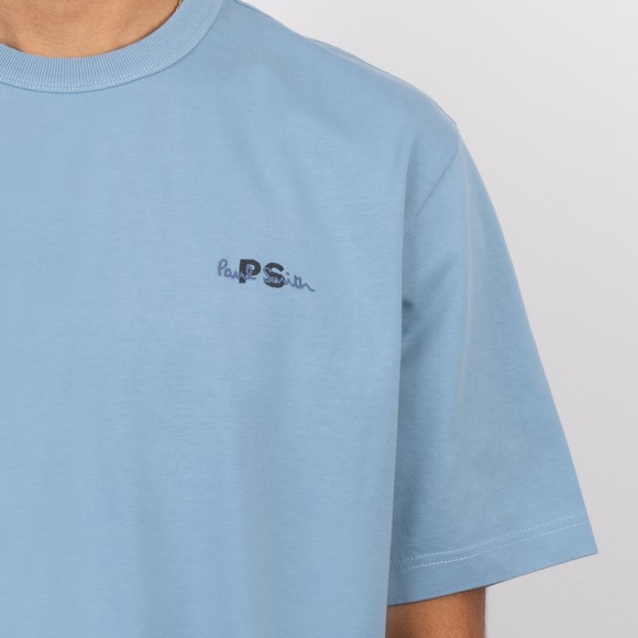 PS Paul Smith Mens Blue EMB T-Shirt #3