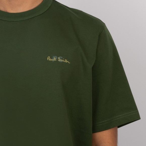 PS Paul Smith Mens Green EMB T-Shirt #3