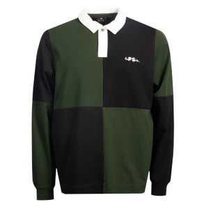 EMB Logo Long Sleeve Polo Shirt