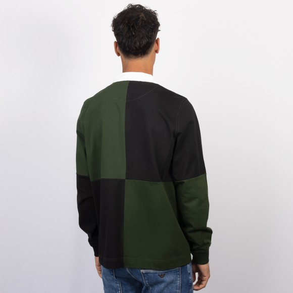 PS Paul Smith Mens Black EMB Logo Long Sleeve Polo Shirt #4