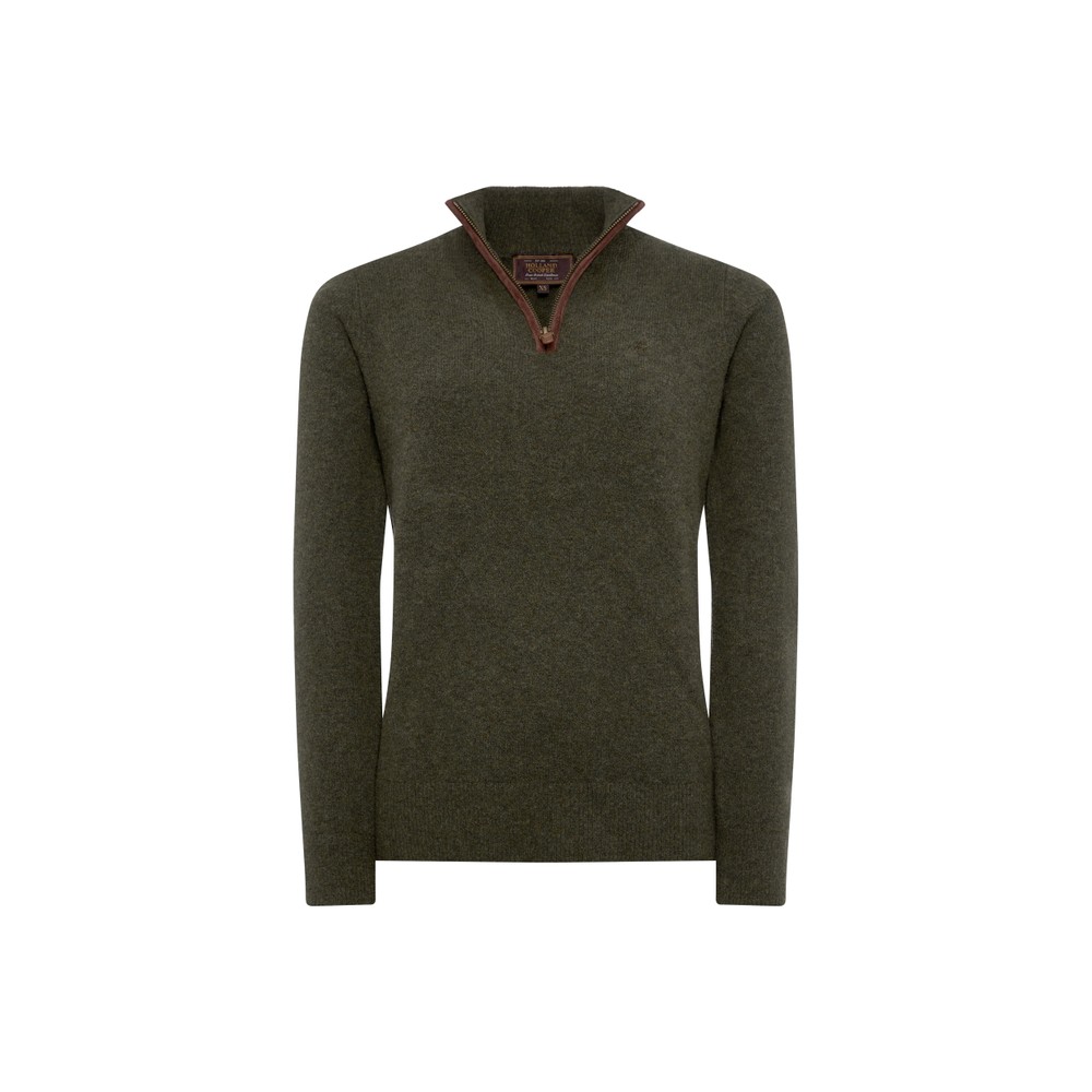 Country Quarter Zip Knit Jumper
