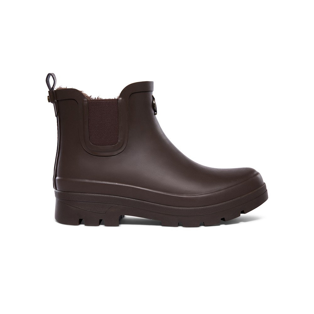 Sherpa Lined Chunky Chelsea Wellington