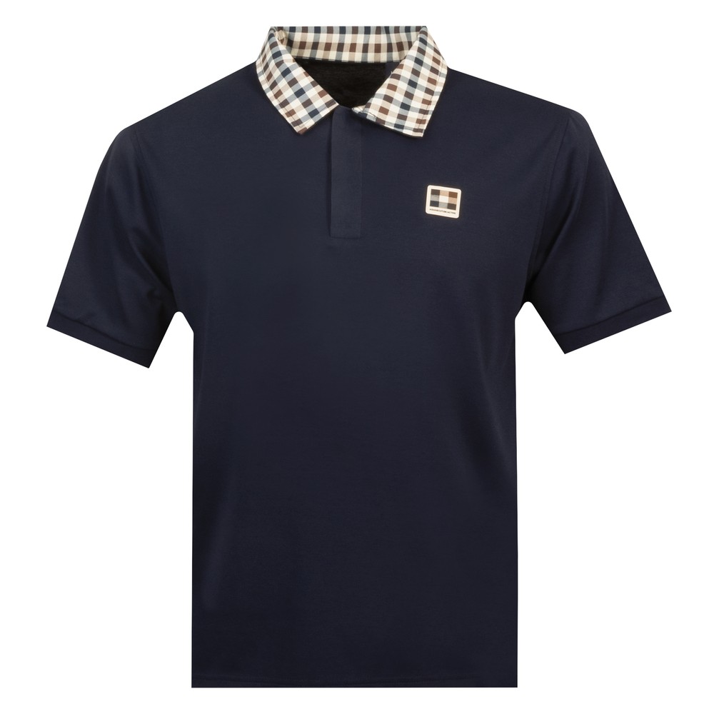 Check Collar Tech Polo