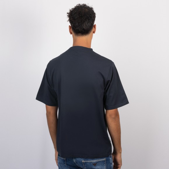 Aquascutum Mens Blue Piping T-Shirt #4