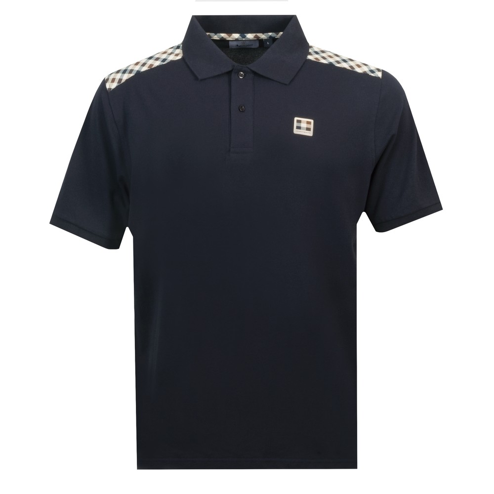 Check Shoulder Polo