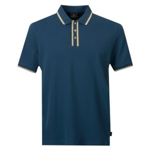 Contrast Collar Polo