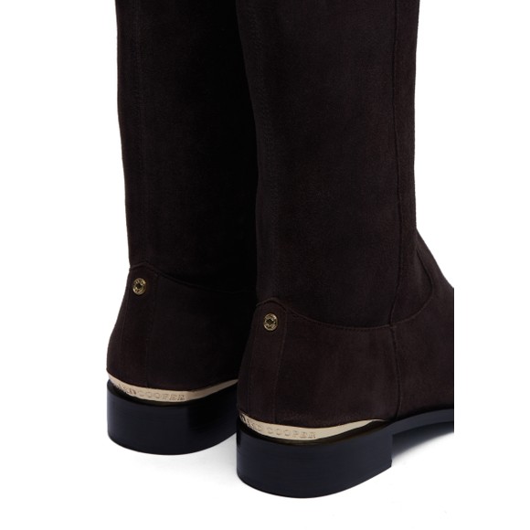 Holland Cooper Womens Brown Albany Knee Boot #3