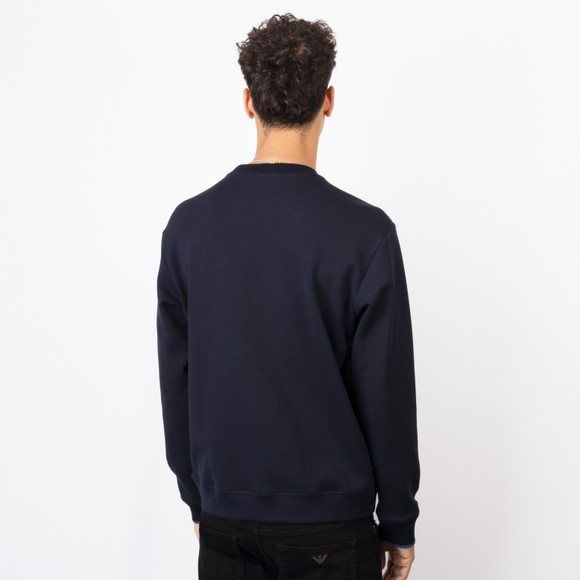 Paul & Shark Mens Blue Embroidered Logo Crew Sweatshirt #4