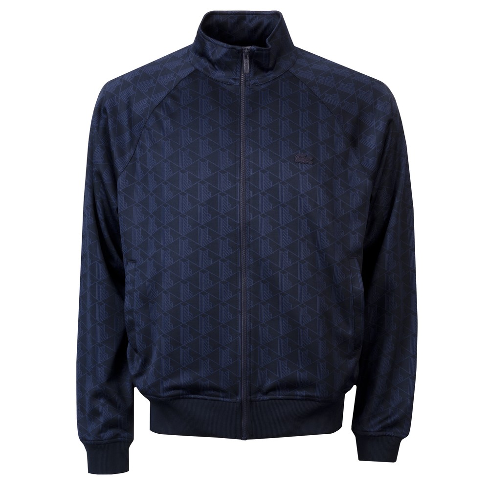 Tonal Monogram Jaquard Zipped Jacket