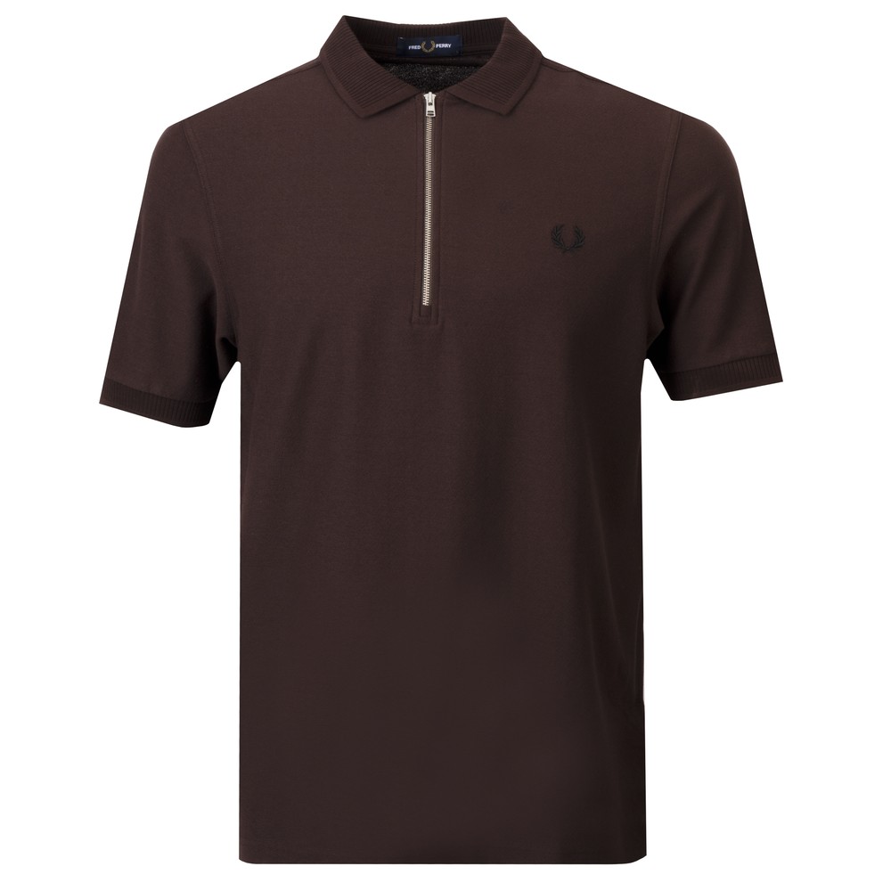 Crepe Pique Polo Shirt