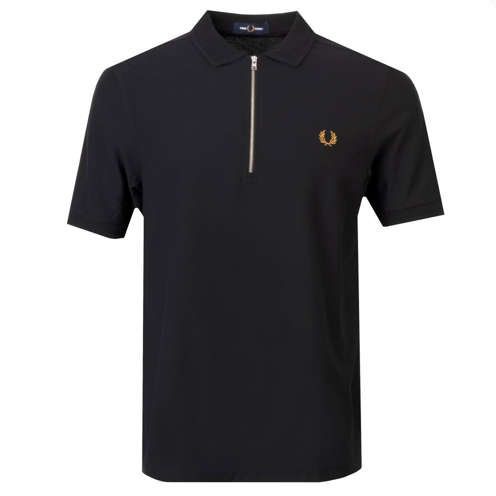Crepe Pique Polo Shirt