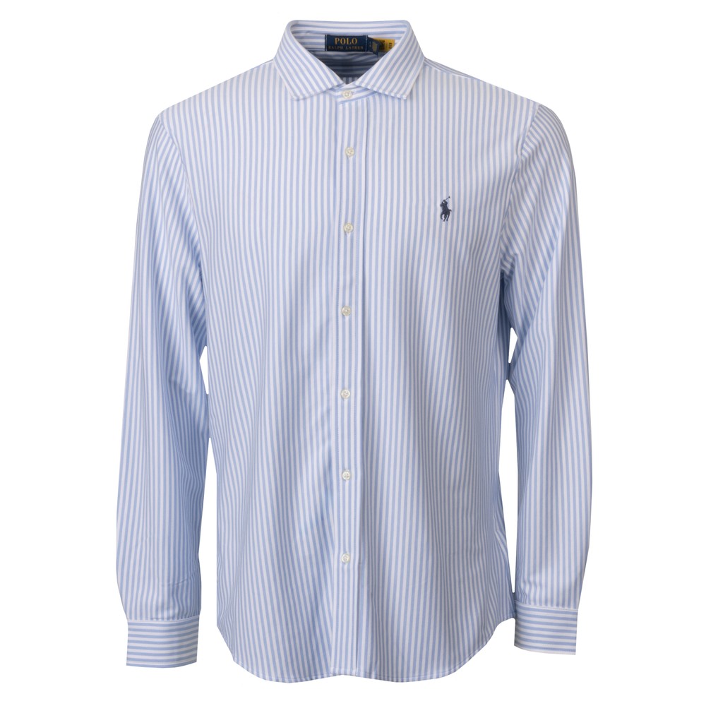 Custom Fit Striped Stretch Oxford Shirt