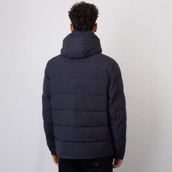 Aquascutum Mens Blue Flex-N Hooded Puffer Jacket #4