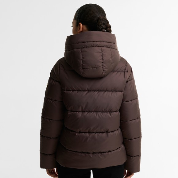 Barbour International Womens Brown Brantley Puffer Jacket #4