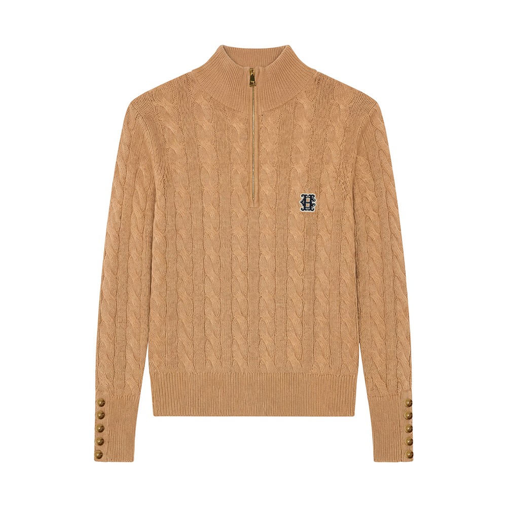 Bourton 1/4 Zip Knitted Jumper