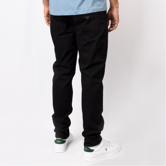 Emporio Armani Mens Black J104 Slim Fit Jean #4
