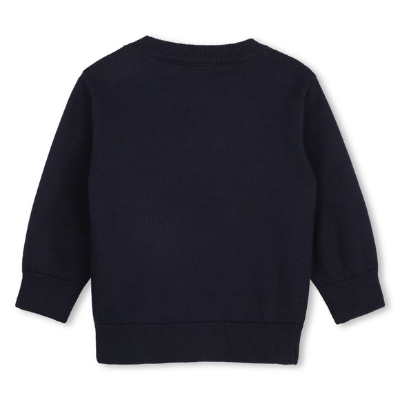 BOSS Baby Boys Blue J53488 Knitted Jumper #3