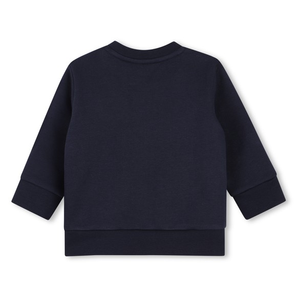 BOSS Baby Boys Blue J53493 Logo Sweatshirt #3
