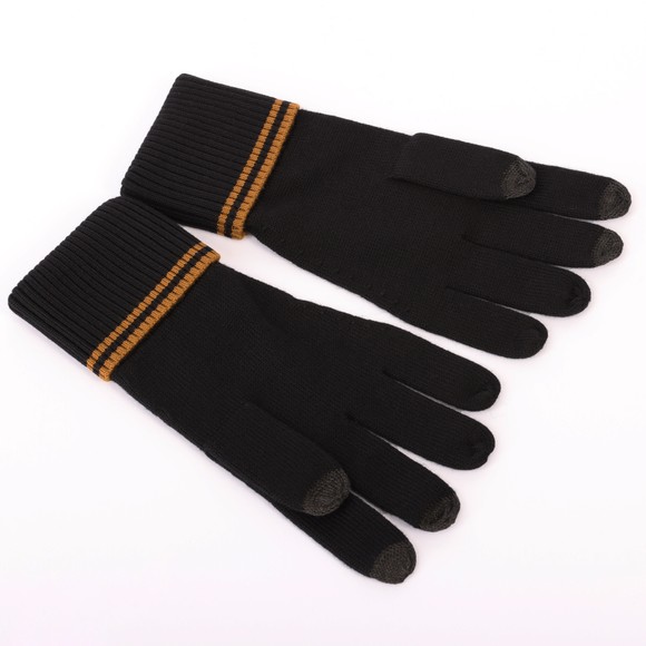 Fred Perry Mens Black Twin Tipped Merino Wool Glove #3