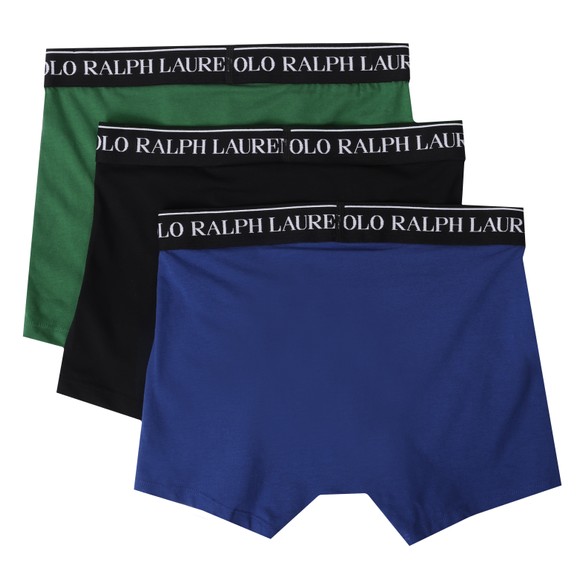 Polo Ralph Lauren Mens Black 3 Pack Pouch Trunks #3