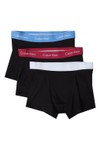 Calvin Klein Mens Black Relaxed Fit Trunks