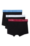 Calvin Klein Mens Black Relaxed Fit Trunks