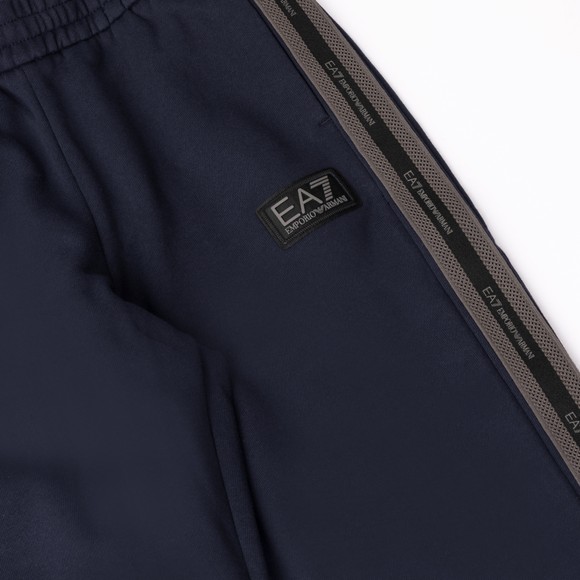 EA7 Emporio Armani Boys Blue Patch Logo Jogger main image