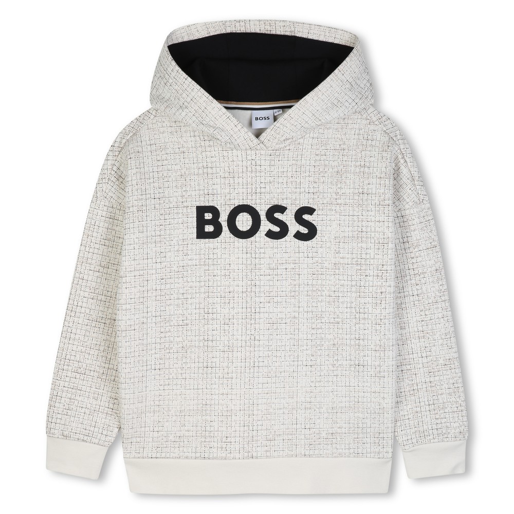 J53402 Check Detail Hoody