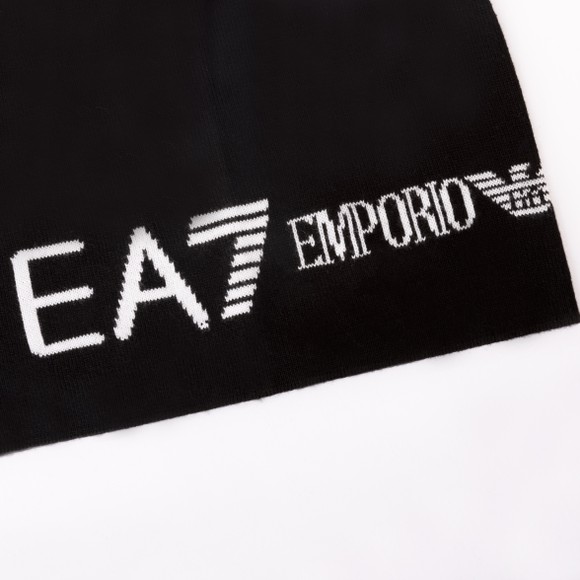 EA7 Emporio Armani Mens Black Mountain Visibility Cappello Beanie main image