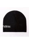 EA7 Emporio Armani Mens Black Mountain Visibility Cappello Beanie