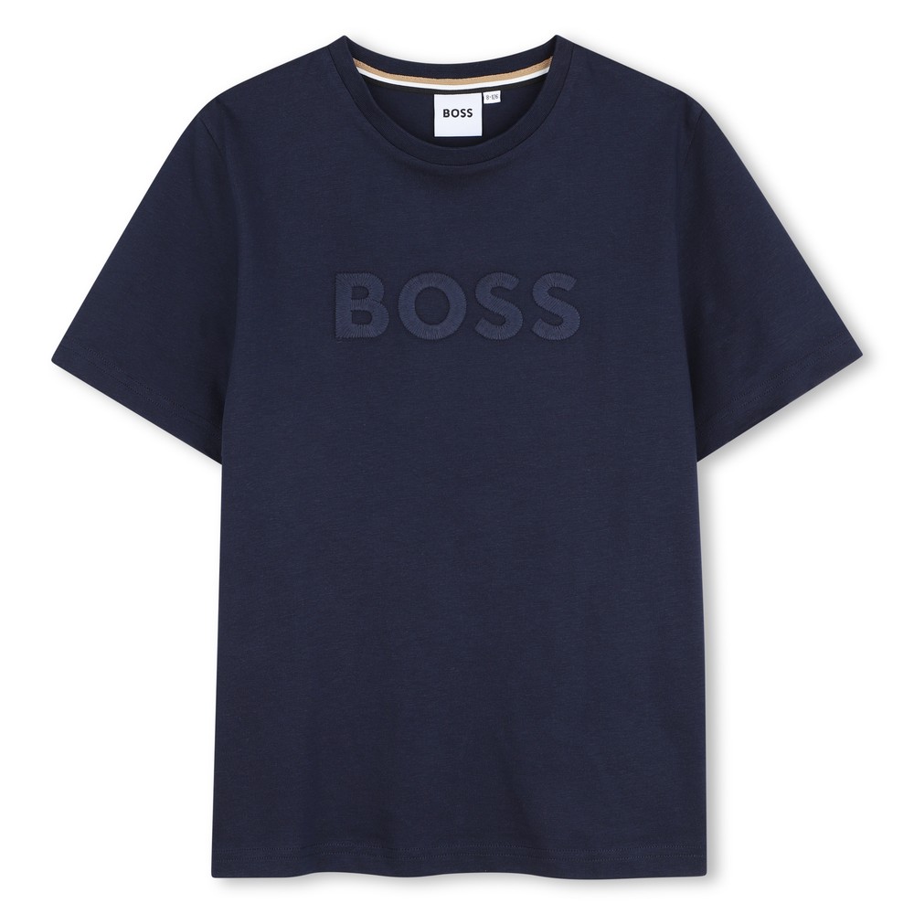 J53416 Embroidered Logo T Shirt