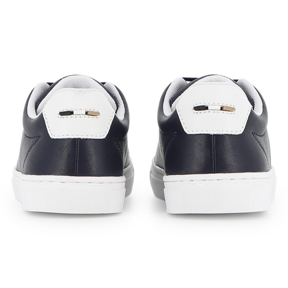 BOSS Boys Blue J53248 Leather Trainer #4