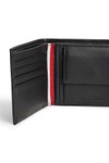 Tommy Hilfiger Mens Black Card And Coin Wallet