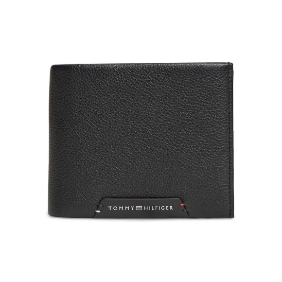 Tommy Hilfiger Mens Black Card And Coin Wallet main image