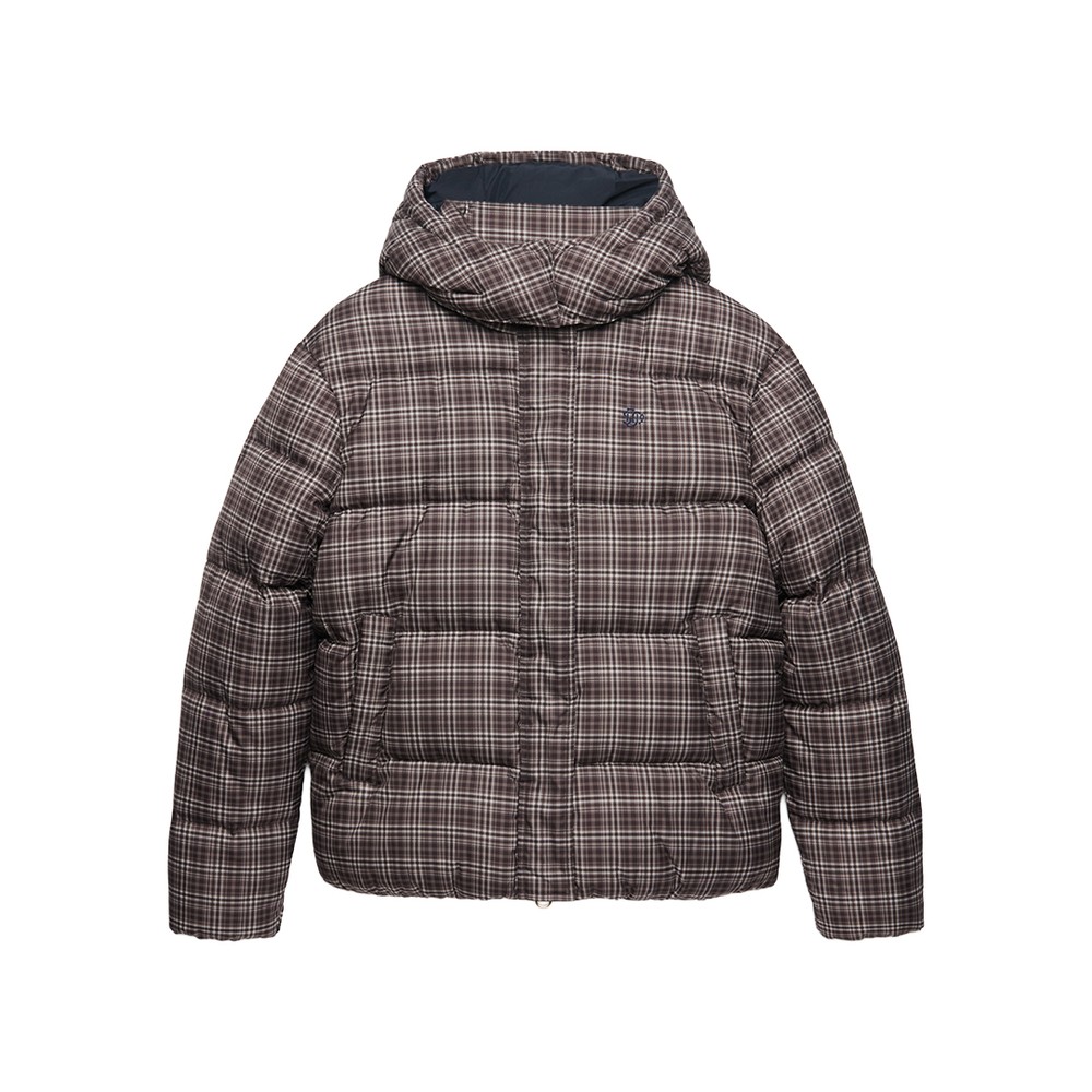 Premium Printed Check Puffer