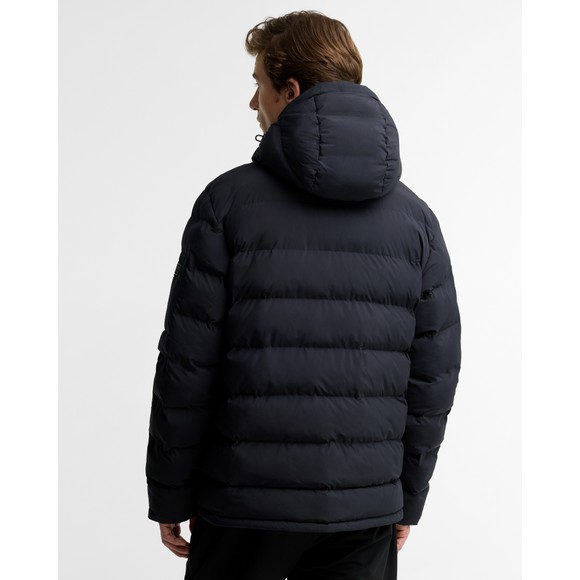 Barbour International Mens Blue Daleson Puffer Jacket #4