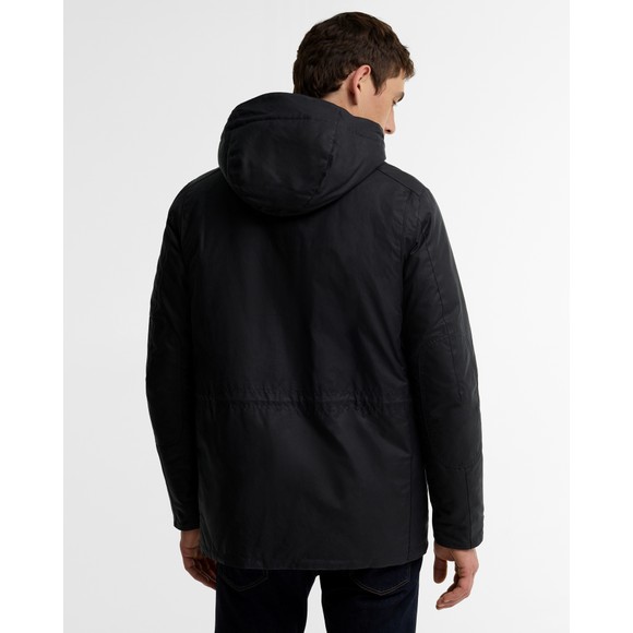 Barbour Lifestyle Mens Blue Winter Wax Sapper Jacket #4