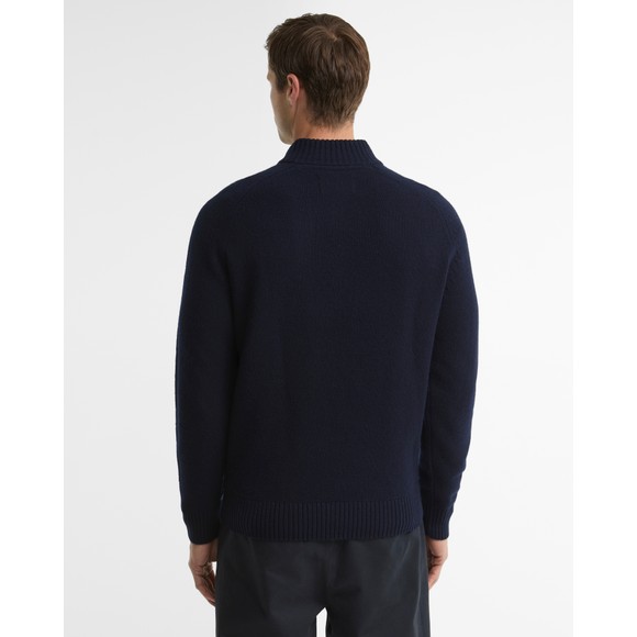 Barbour Lifestyle Mens Blue Newtown Half Zip Jumper #4