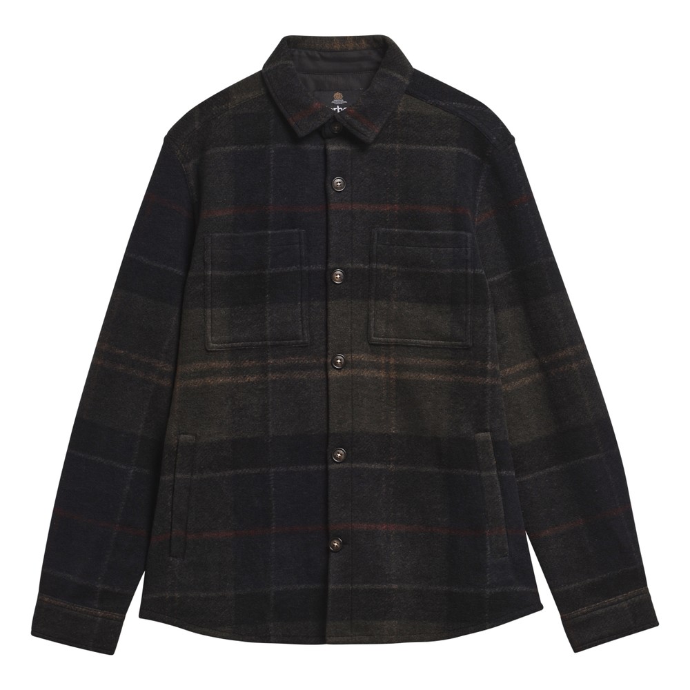 Woodlane Brushed Check Overshirt