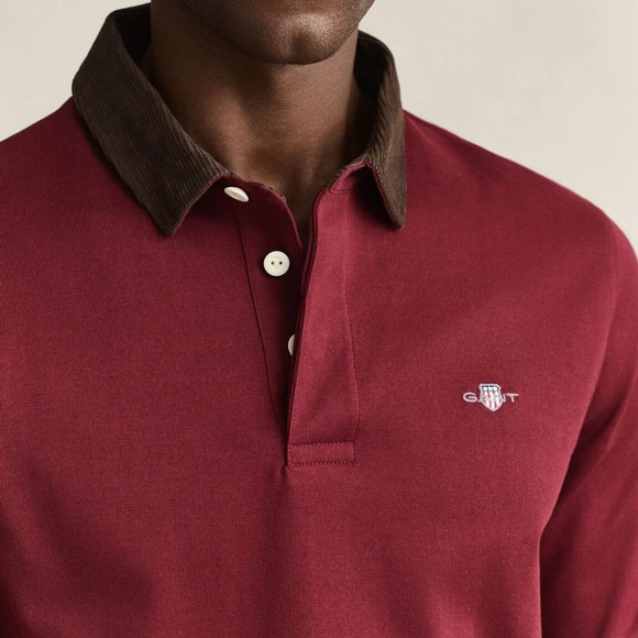 Gant Mens Red Cord Collar Rugger main image