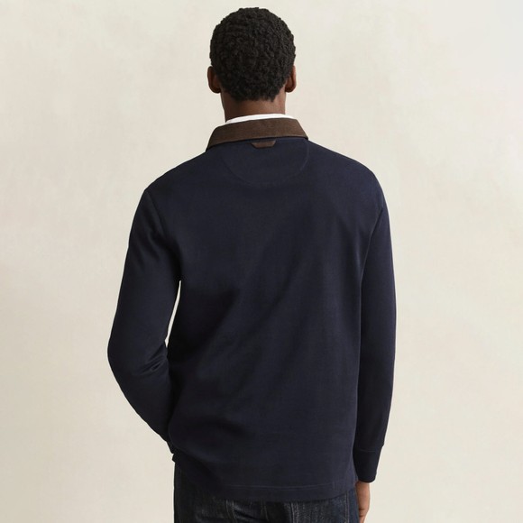 Gant Mens Blue Cord Collar Rugger main image