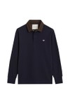 Gant Mens Blue Cord Collar Rugger