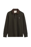 Gant Mens Green Cord Collar Rugger