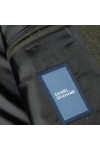 Daniel Grahame Mens Green Bales Overcoat