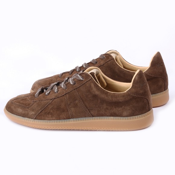 Novesta Mens Brown Gat All-Suede Trainer #3