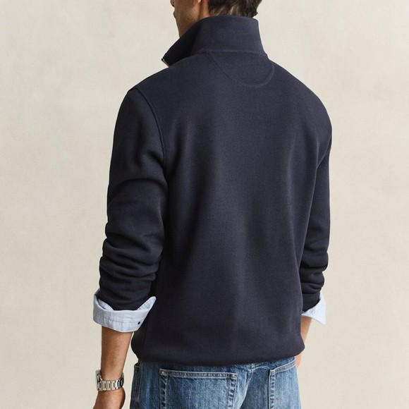 Gant Mens Blue Sacker 1/2 Zip Sweatshirt main image