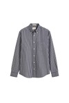 Gant Mens Blue Poplin Stripe Shirt