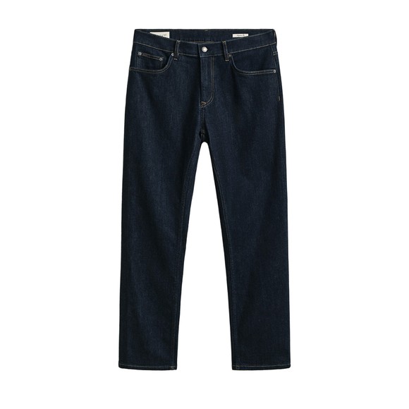 Gant Mens Blue Reg Clean Wash Jean