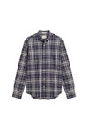 Gant Mens Beige Poplin Check Shirt